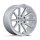 Fuel Circuit FC887 Machined Silver Custom Truck Wheels